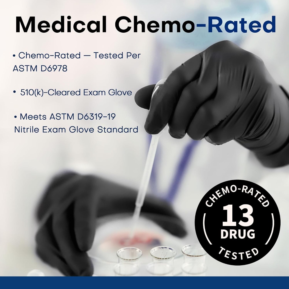 Nitrile Exam Gloves, 1000Pcs L - Exam Glove Nitrile recensione e prezzo