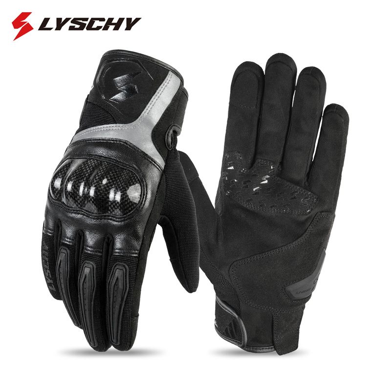 4-Season Motorcycle Leather Gl - Motorcycle Glove Knuckle recensione e prezzo